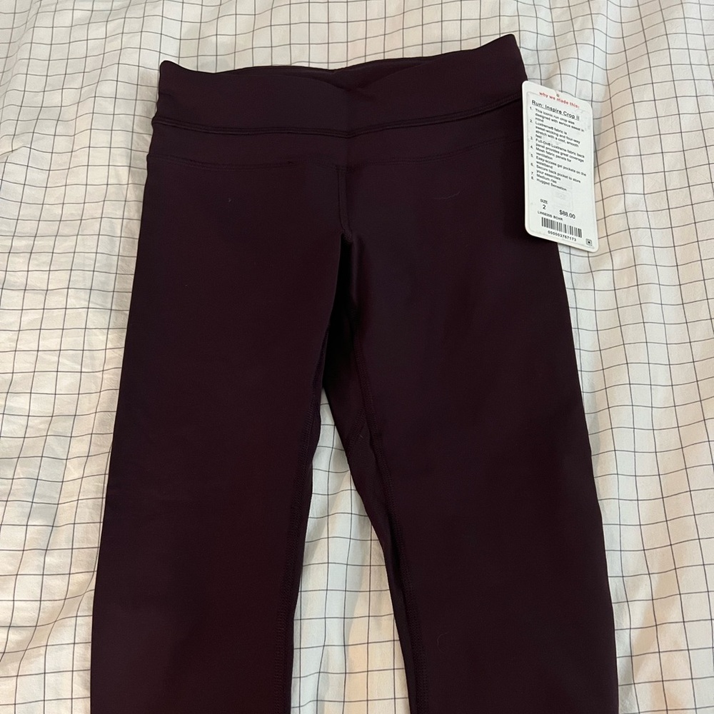 Lululemon Run: Inspire Crop II